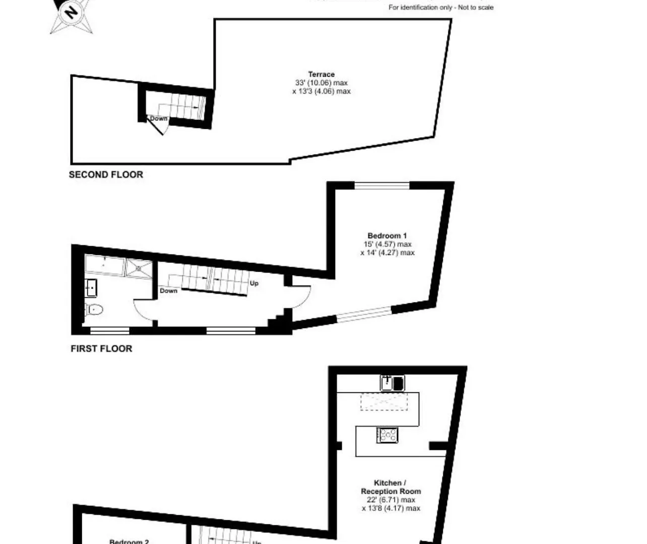 Charming 2 Bed House - Roof Top Terrace & Parking London Nyaraló